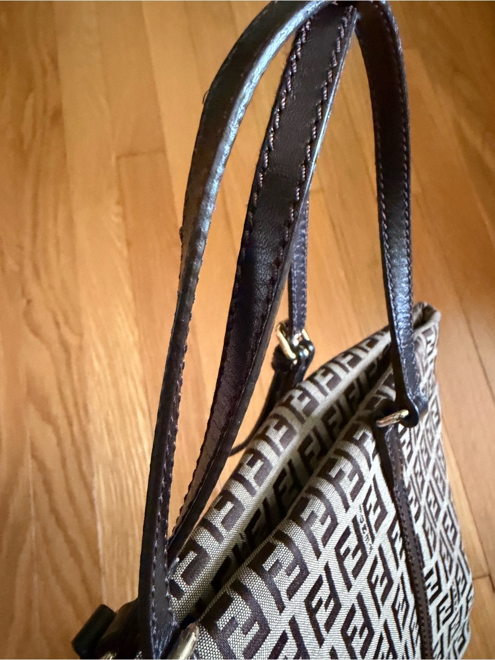 Vintage Fendi Zucchino Canvas Superstar Bag 8BH214-YNV 118-2111 - Picture 15 of 16